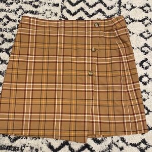 NWT Loft Button Wrap skirt
